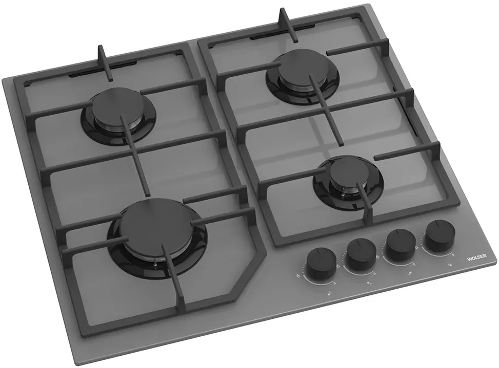 Plita incorporabila pe gaz Wolser WL- F 6407 GL FFD (Grey)