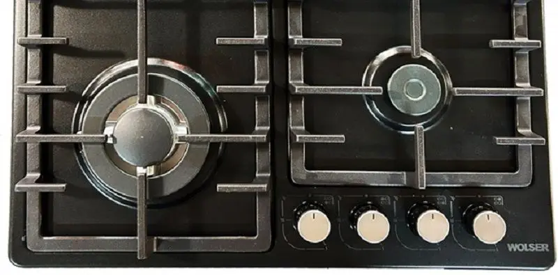 Plita de gaz incorporabila Wolser WL-TR 6400 Turbo FFD (Black)