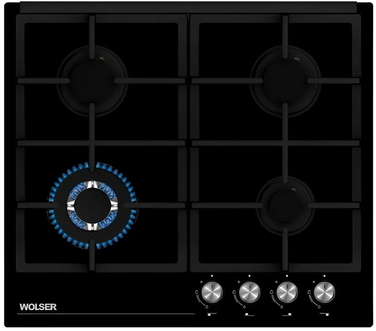 Aragaz incorporabil Wolser WL-TR6400 GTB FFD (Black)