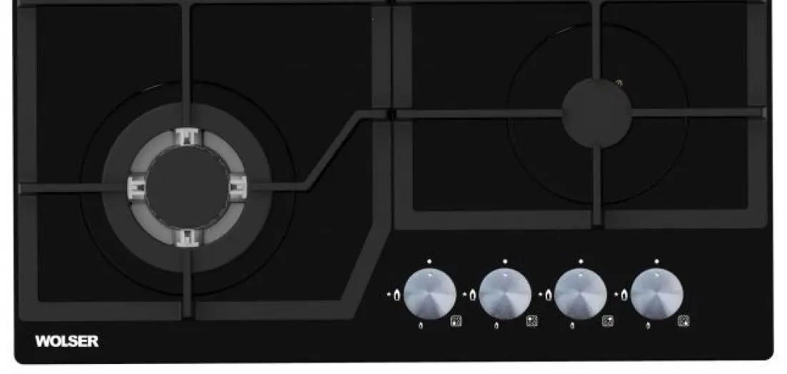 Встраиваемая варочная газовая панель Wolser WL-6400 GBN Q (Black) - 3