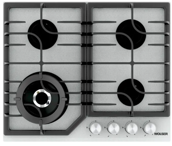 Plita incorporabila pe gaz Wolser WL-F 6402 GT IC (White)
