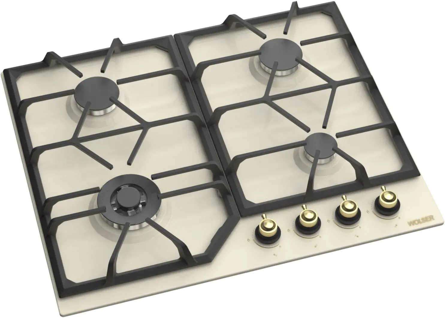 Aragaz incorporabil Wolser WL-F 6404 EN Rustic (Rustic Ivory)