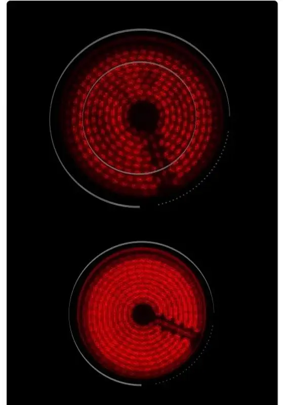 Встраиваемая электрическая варочная панель Zanetti Vitro 2 (Black) - 2