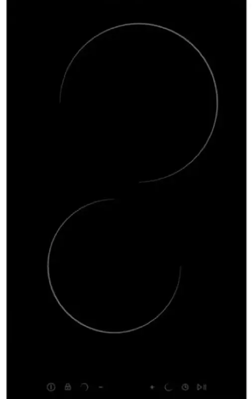 Встраиваемая электрическая варочная панель Zanetti Vitro 2 (Black)