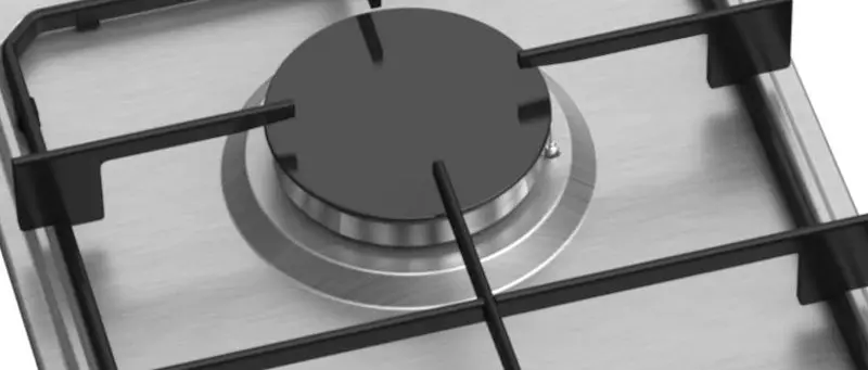 Встраиваемая газовая варочная панель Zanetti Eco 1020 (Inox) - 2