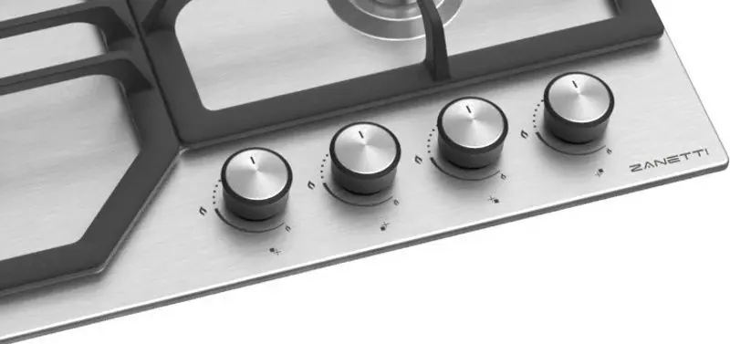 Встраиваемая газовая варочная панель Zanetti Eco 1145 (Inox) - 2