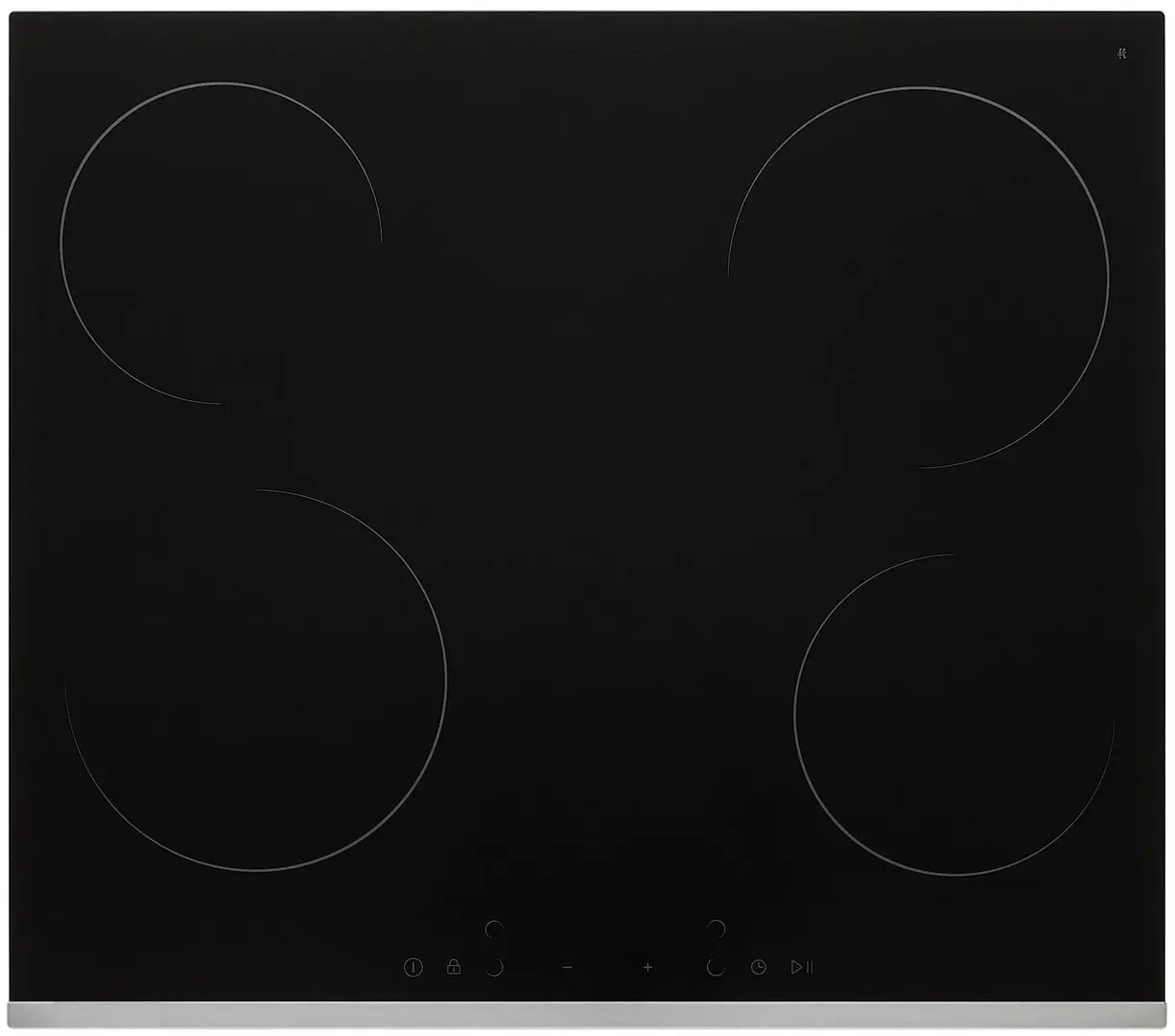 Plita electrica incorporabila Zanetti Vitro 4 (Black)