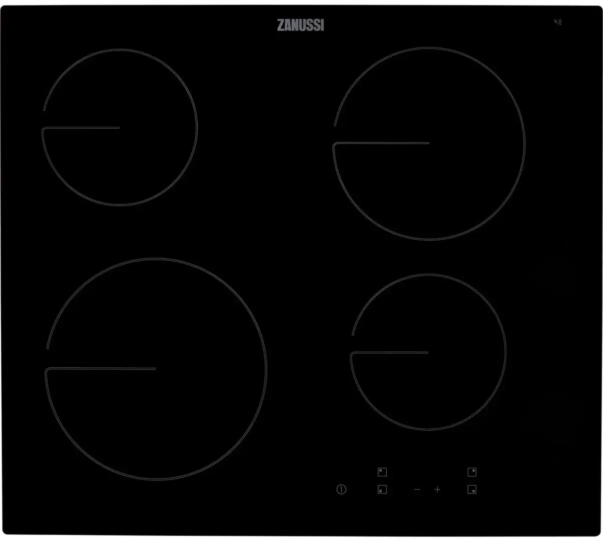 Встраиваемая электрическая варочная панель Zanussi ZHRN641K (Black)