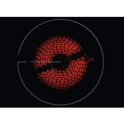 Встраиваемая электрическая варочная панель Zanussi ZHRN642X (Black) Thumb