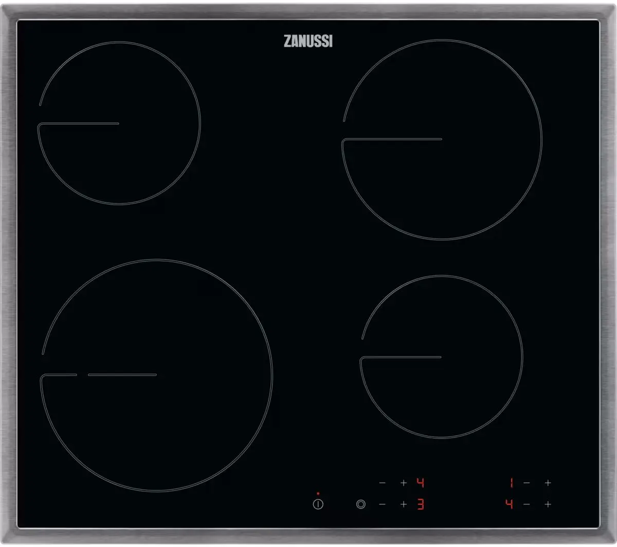 Встраиваемая электрическая варочная панель Zanussi ZHRN642X (Black)