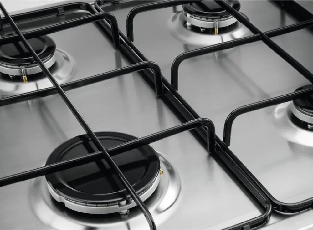 Встраиваемая газовая варочная панель Zanussi ZGH62414XA (Inox) - 2