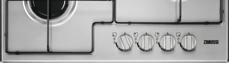 Встраиваемая газовая варочная панель Zanussi ZGH65414XS (Inox) - 2