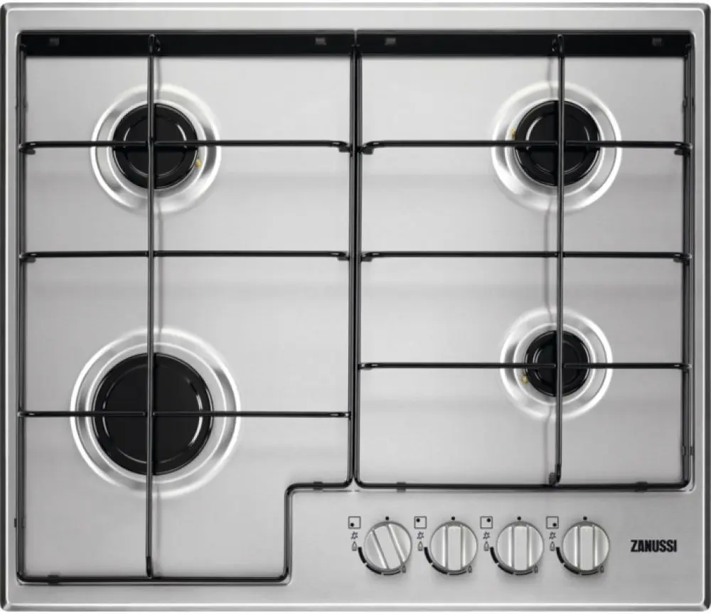 Встраиваемая газовая варочная панель Zanussi ZGH65414XS (Inox)