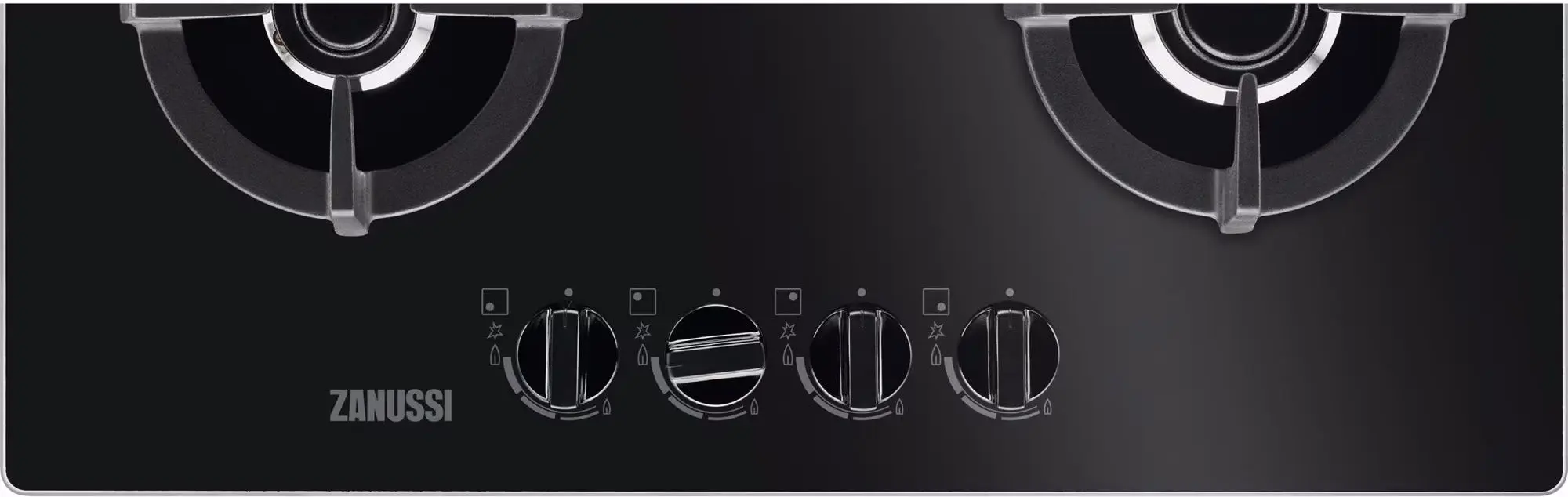 Plita de gaz incorporabila Zanussi ZGO68410BA (Black)
