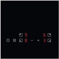 Встраиваемая индукционная варочная панель Zanussi ZITN641K (Black) Thumb