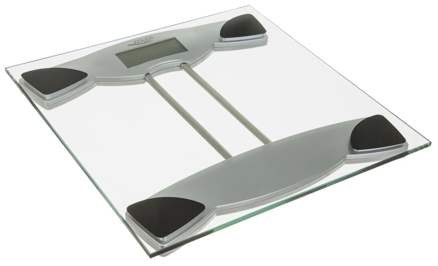 Cantar de podea Adler AD 8124 (Inox/Transparent)