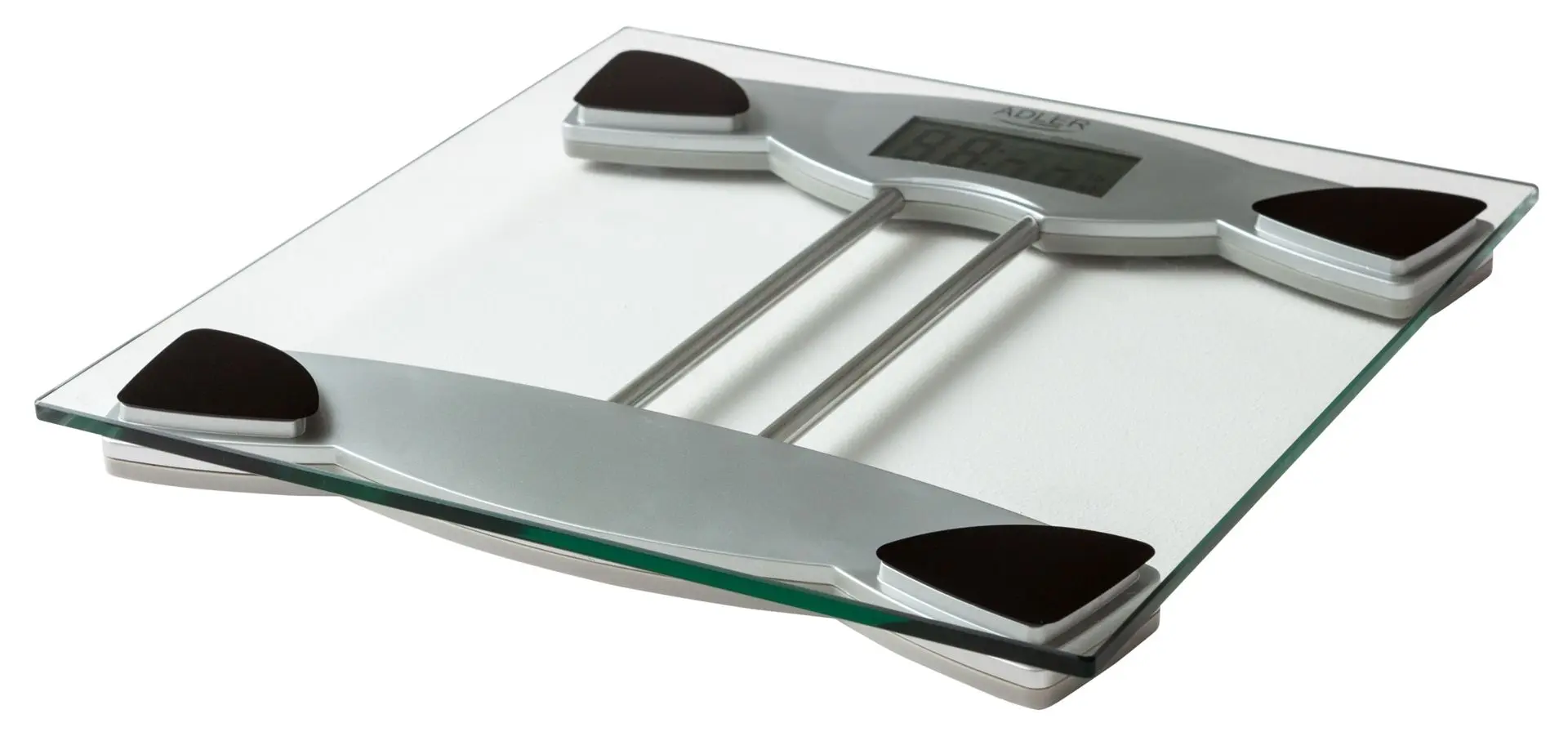 Cantar de podea Adler AD 8124 (Inox/Transparent)