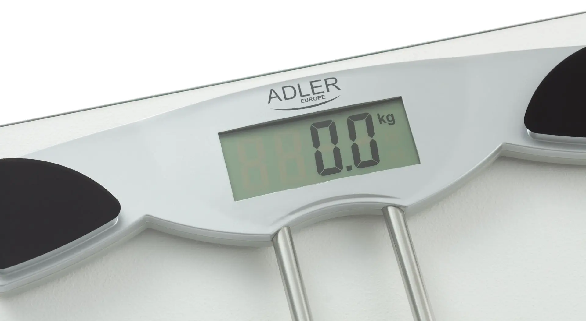 Cantar de podea Adler AD 8124 (Inox/Transparent)