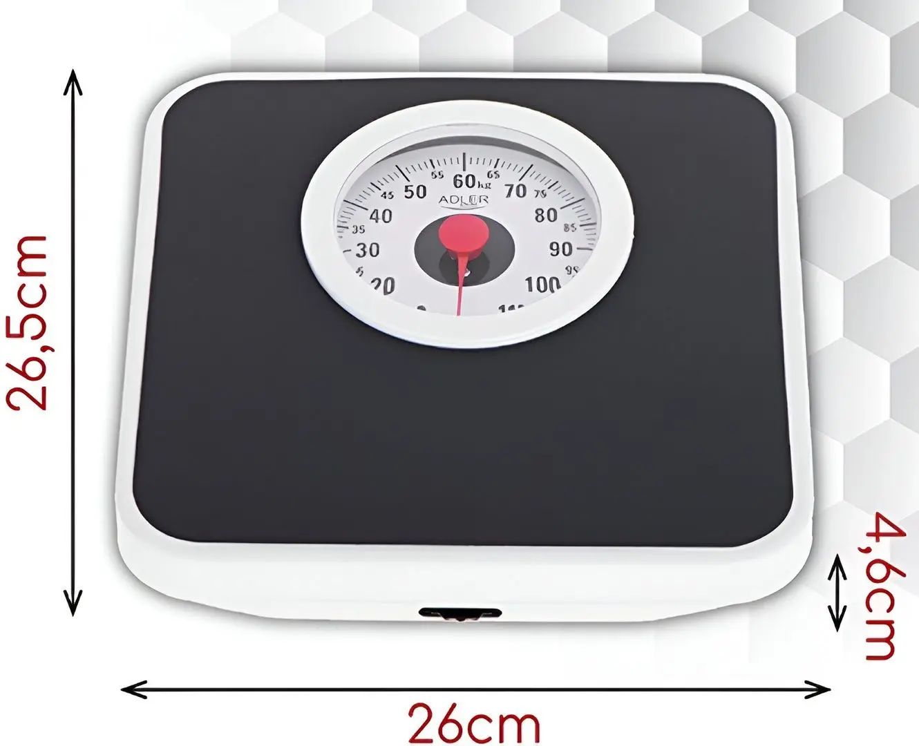 Весы напольные Adler AD 8178 (Black/White)