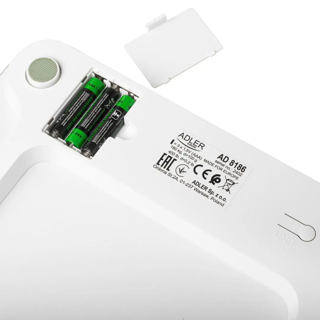 Cantar de podea Adler AD 8186 (White) - 5