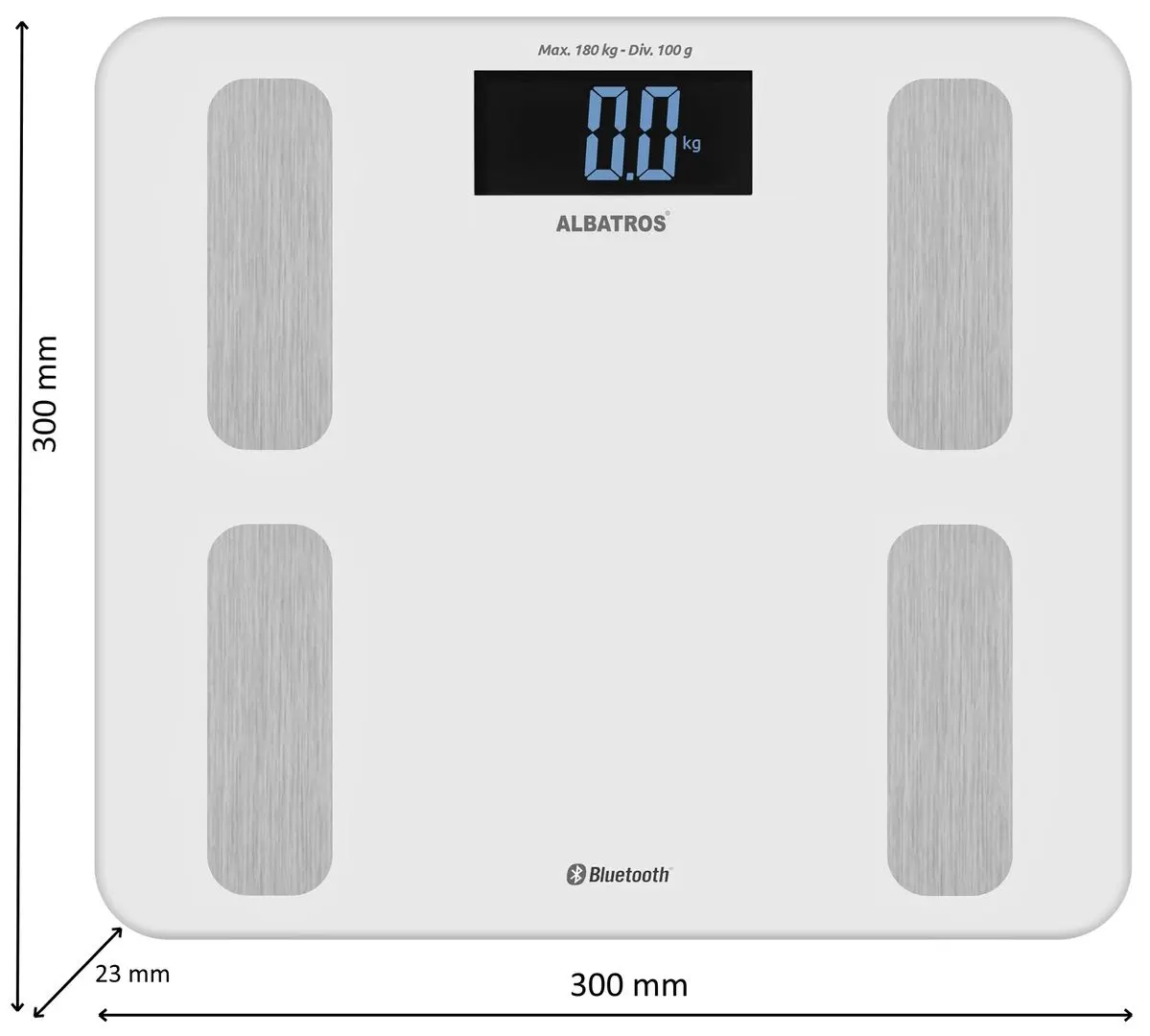 Весы напольные Albatros Smart Fit (White)