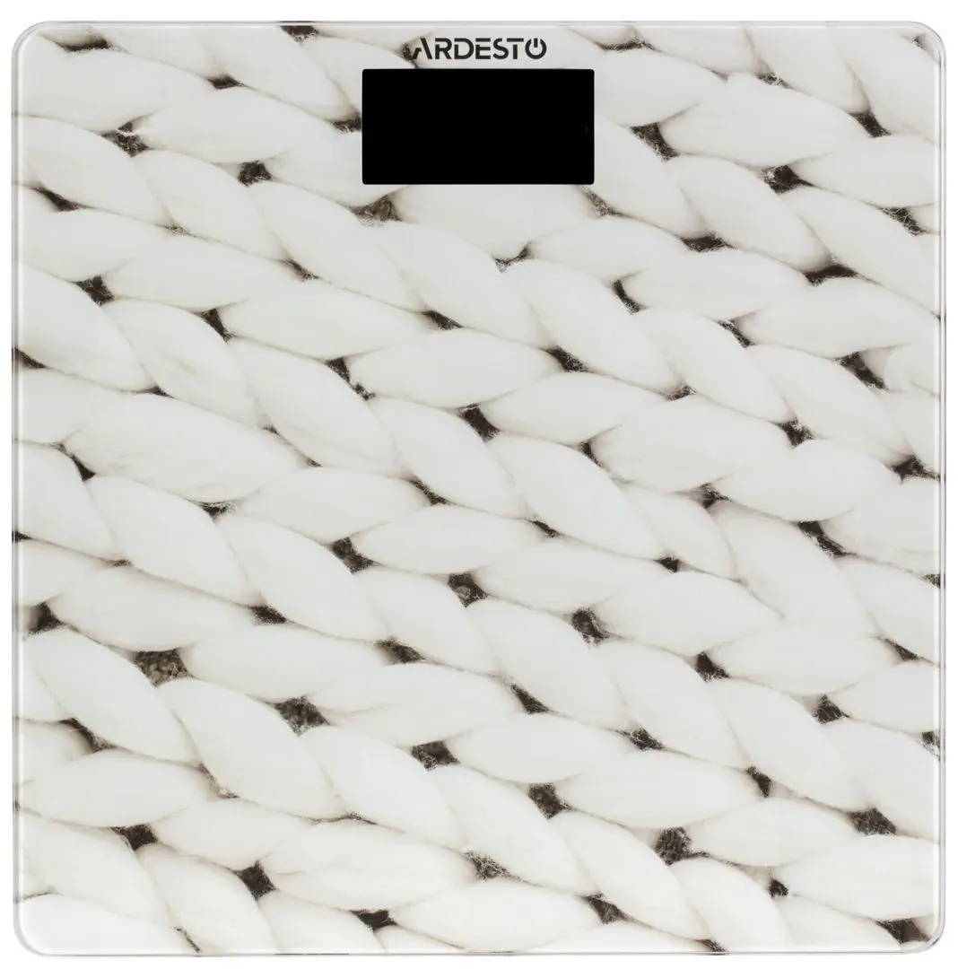 Весы напольные Ardesto SCB-965KNIT (White)
