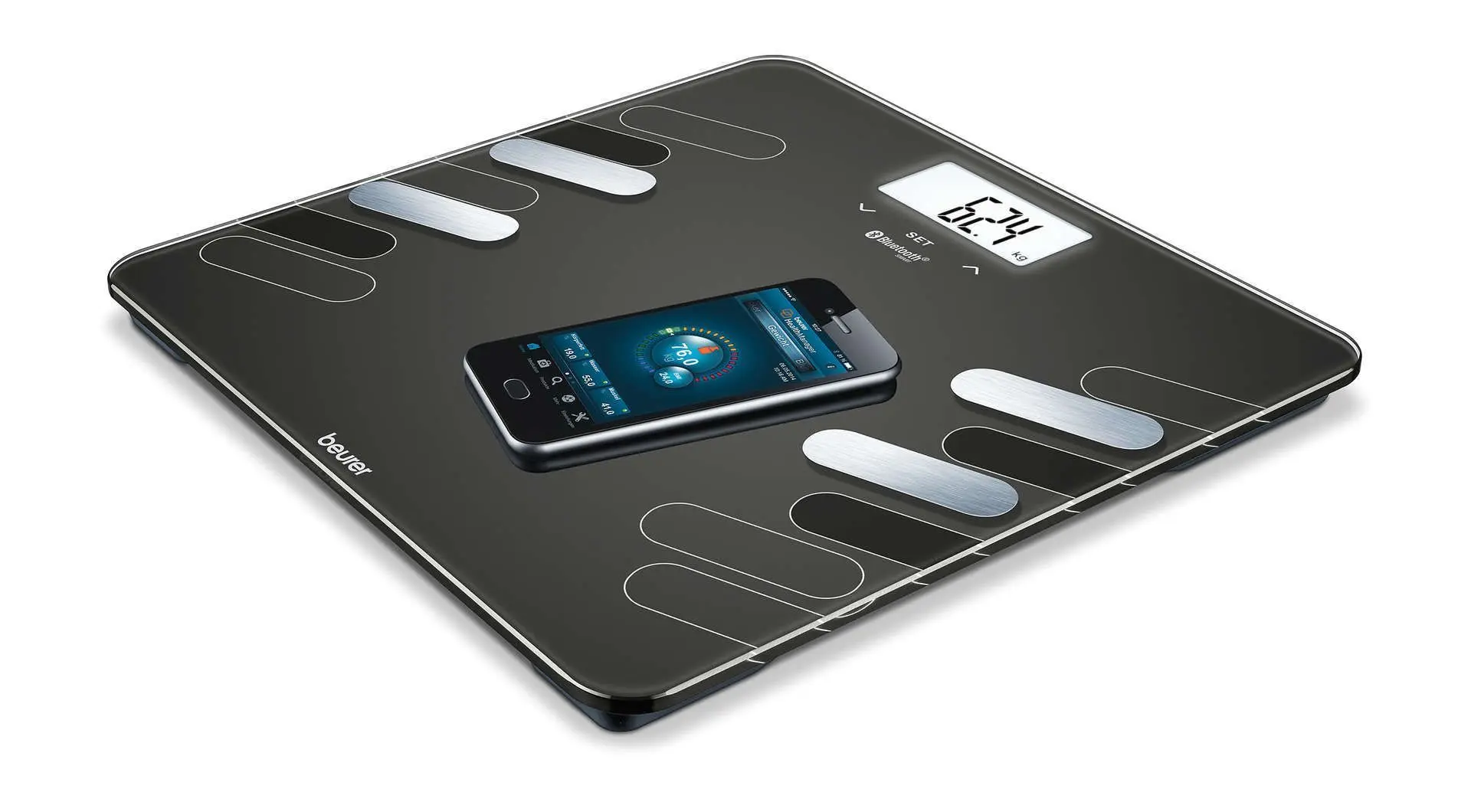 Весы напольные Beurer BF 600 style (Black/Gray)