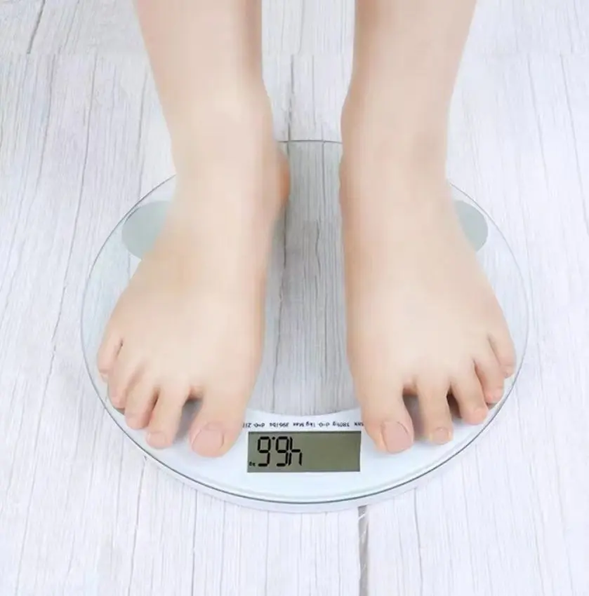 Cantar de podea FitTronic 2000C (White/Transparent)