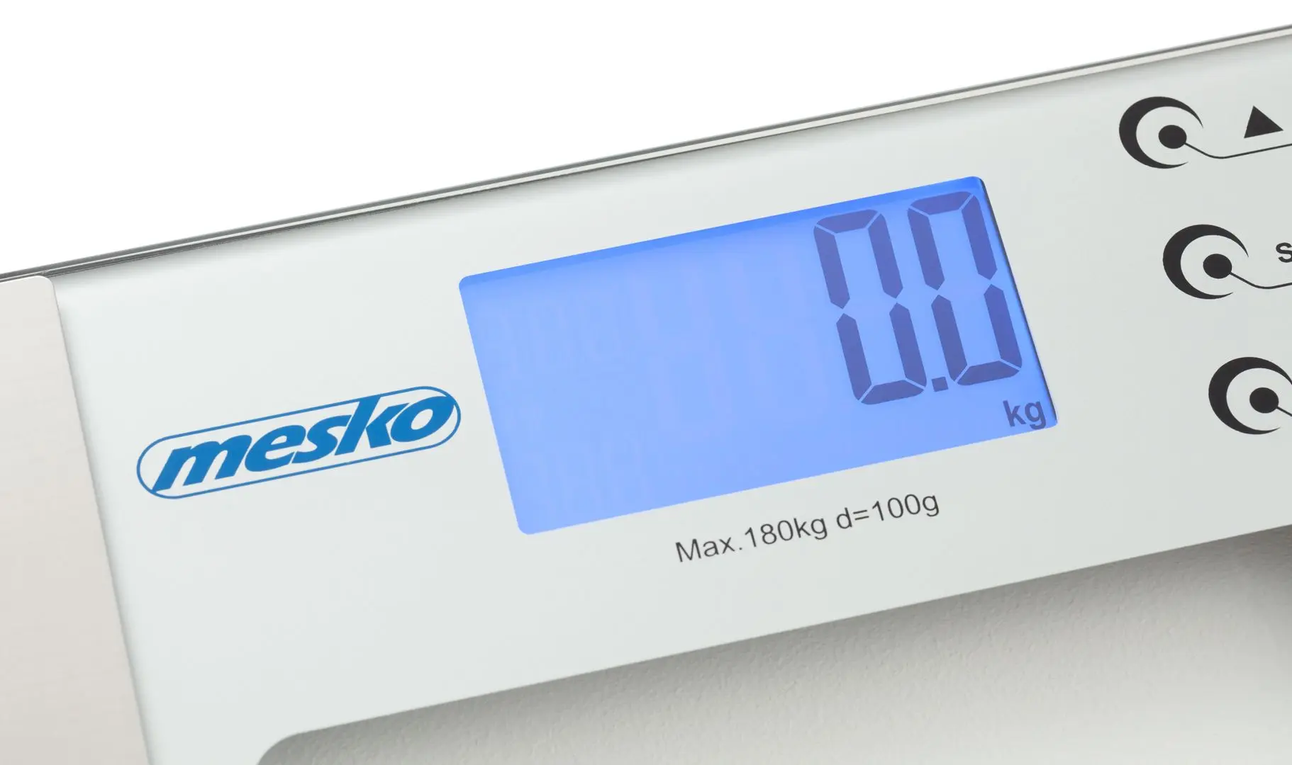 Cantar de podea Mesko MS 8146 (Inox/Black)