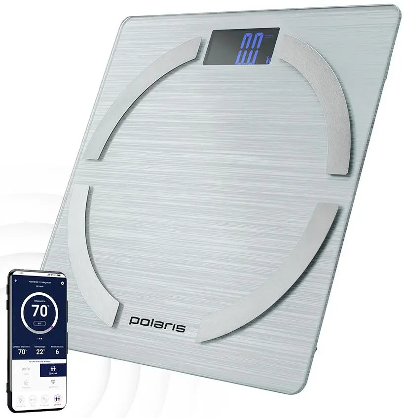 Cantar de podea Polaris PWS 1886 IQ Home (Silver) - 6