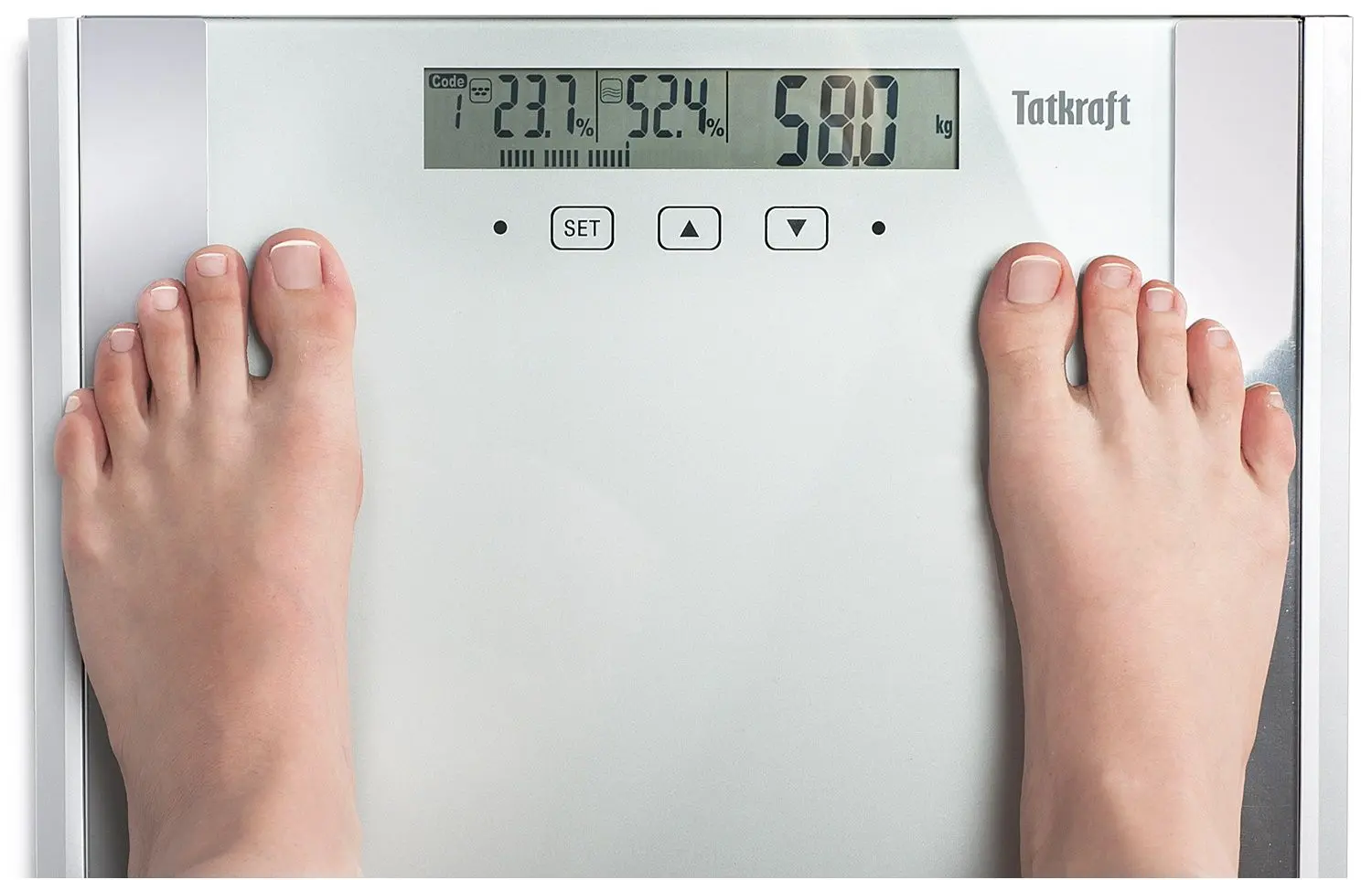 Весы напольные Tatkraft Fitness 20351 (Gray)