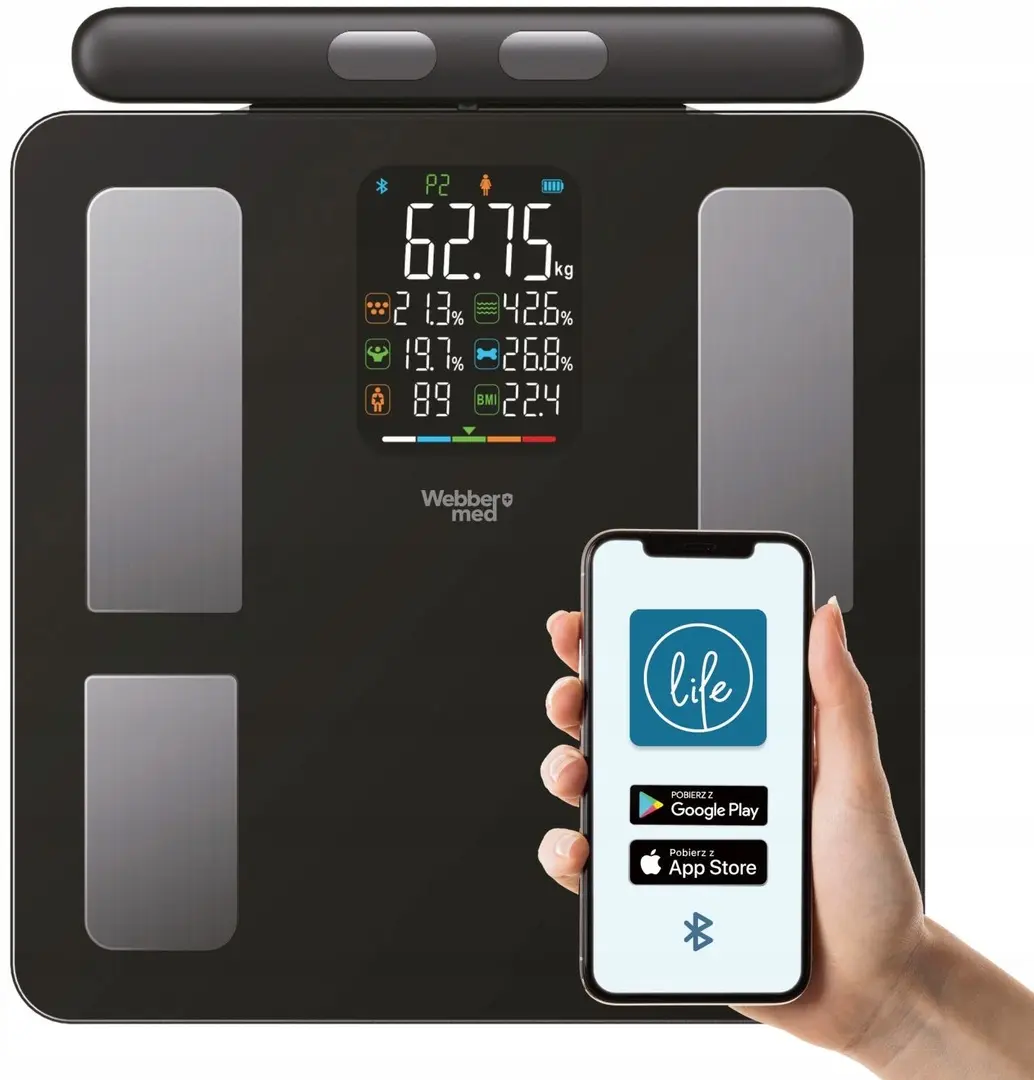 Весы напольные Webber 05IF2825A (Black) - 3