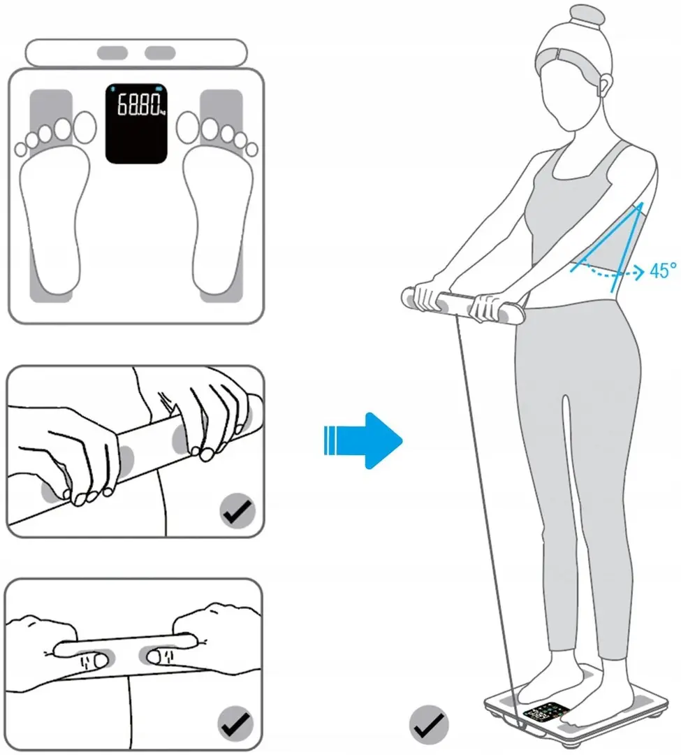 Весы напольные Webber 05IF2825A (Black) - 5
