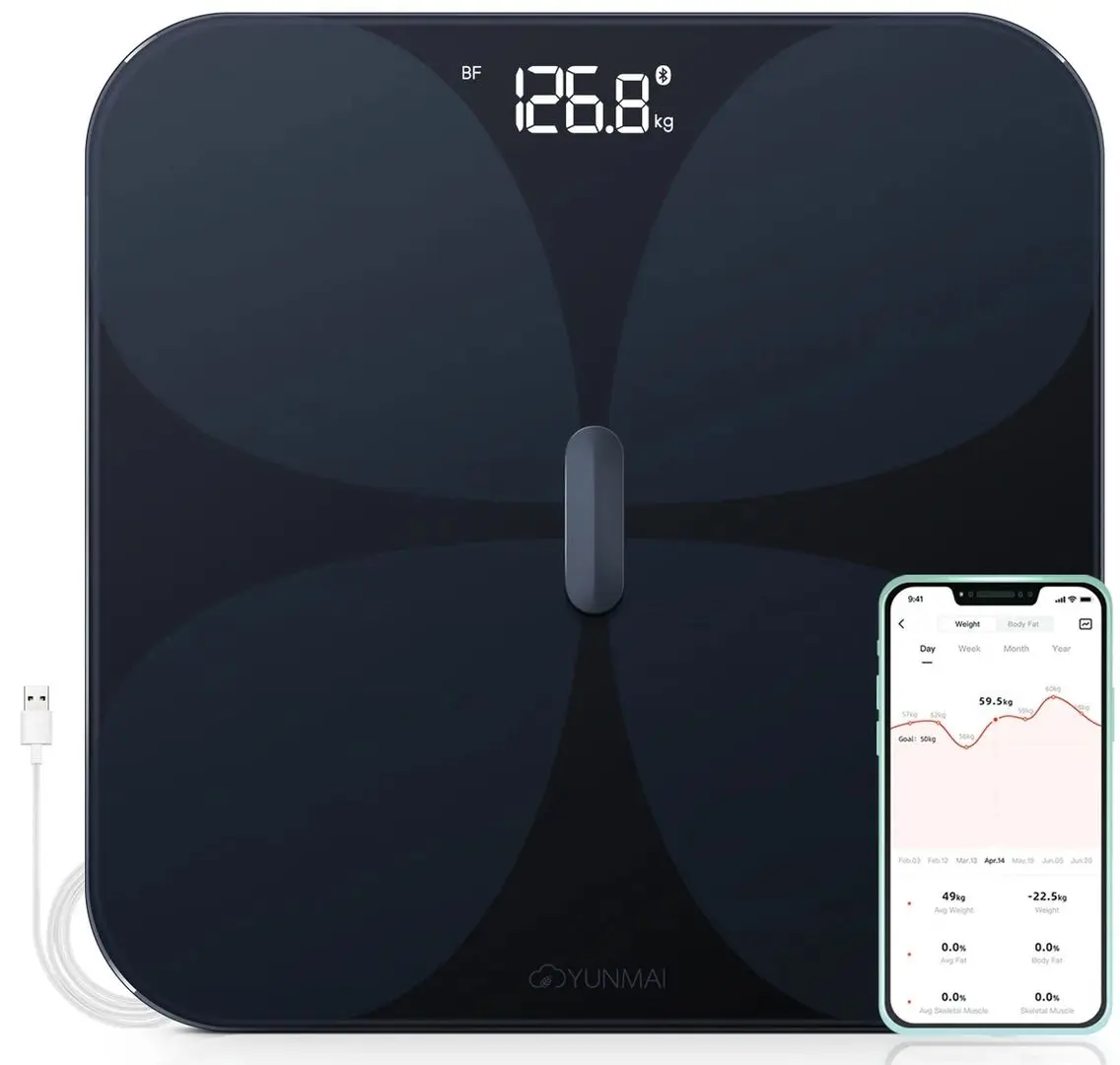 Cantar de podea Xiaomi Yunmai Pro M1806 (Black)