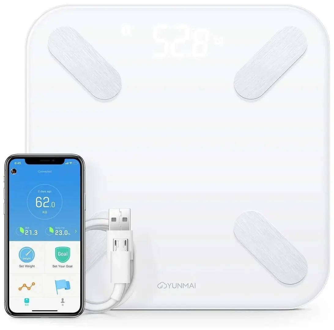 Весы напольные Xiaomi Yunmai X M1825 mini2 (White) - 2