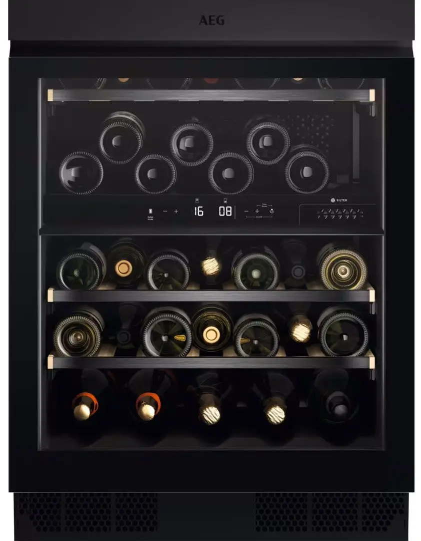 Vitrina de vinuri incorporabila AEG AWUD040B8B (Black)