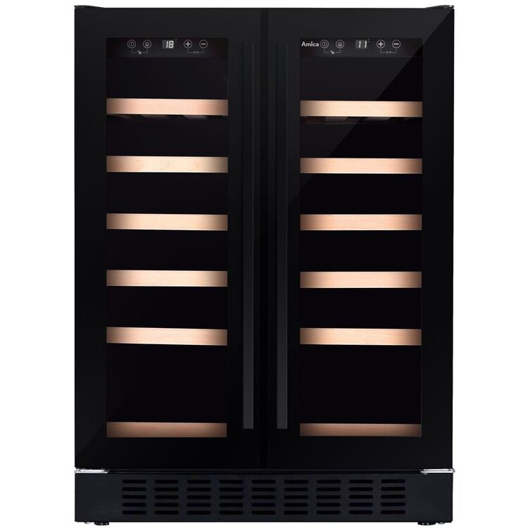 Vitrina de vinuri Amica WCF2V60B38.1 (Black)