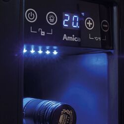 Vitrina de vinuri incorporabila Amica WK 341 101 E (Silver/Black) Thumb