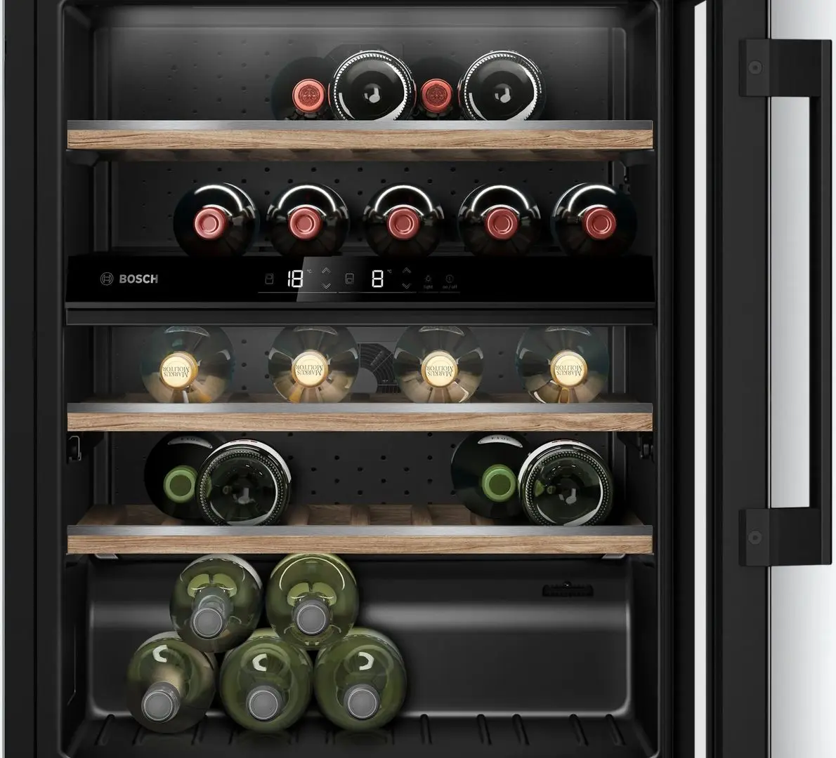 Vitrina de vinuri incorporabila Bosch KUW21AHG0 (Black)