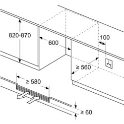 Vitrina de vinuri incorporabila Bosch KUW21AHG0 (Black) Thumb