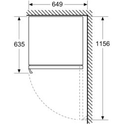 Vitrina de vinuri incorporabila Bosch KUW21AHG0 (Black) Thumb