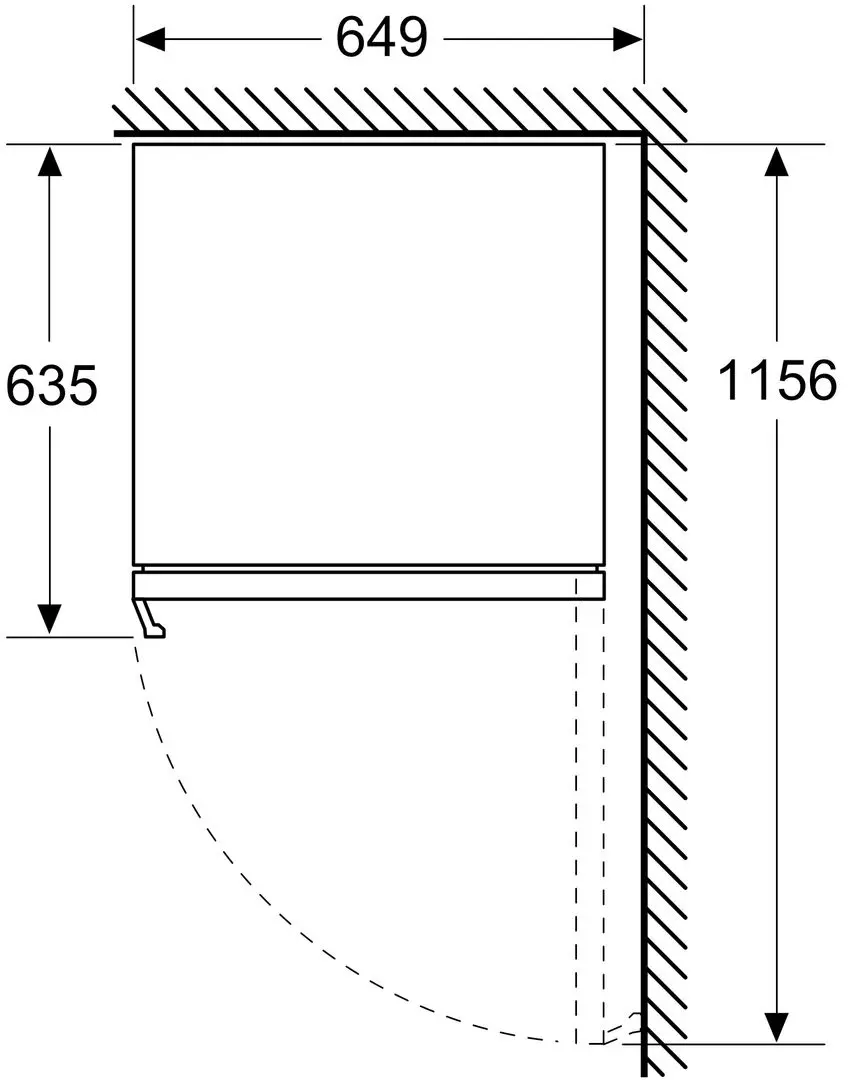 Vitrina de vinuri incorporabila Bosch KUW21AHG0 (Black)