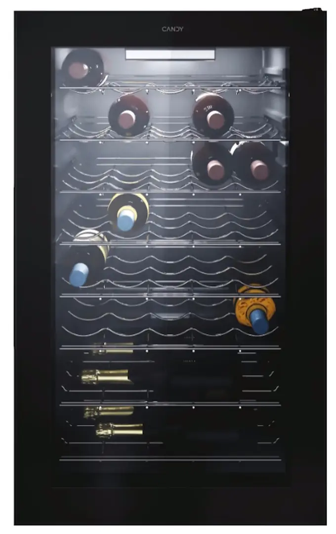 Vitrina de vinuri Candy CWC 150 EM/NF (Black)
