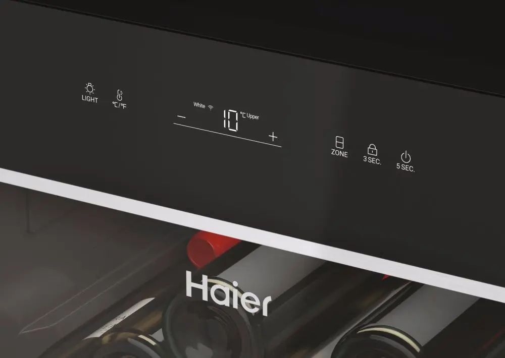 Vitrina de vinuri Haier HWS236GDEH1 (Black)