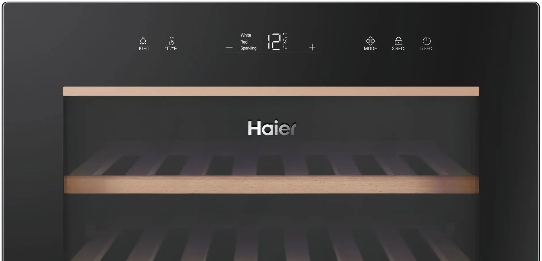 Vitrina de vinuri Haier HWS49GA (Black)