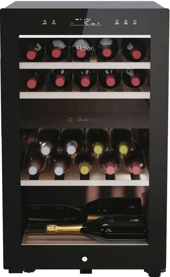 Vitrina de vinuri Haier Wine Bank 50 HWS42GDAU1 (Black)