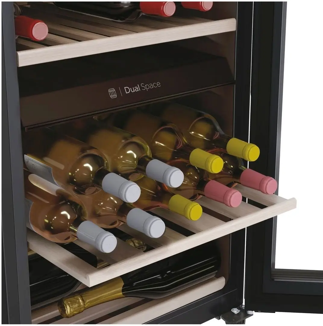 Vitrina de vinuri Haier Wine Bank 50 HWS42GDAU1 (Black)