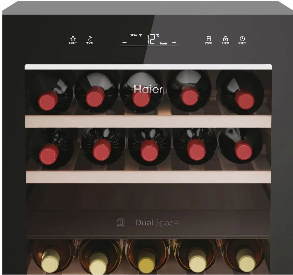 Vitrina de vinuri Haier Wine Bank 50 HWS42GDAU1 (Black)