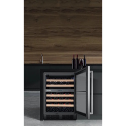 Винный шкаф Hisense RW3N132GSLF (Black) Thumb