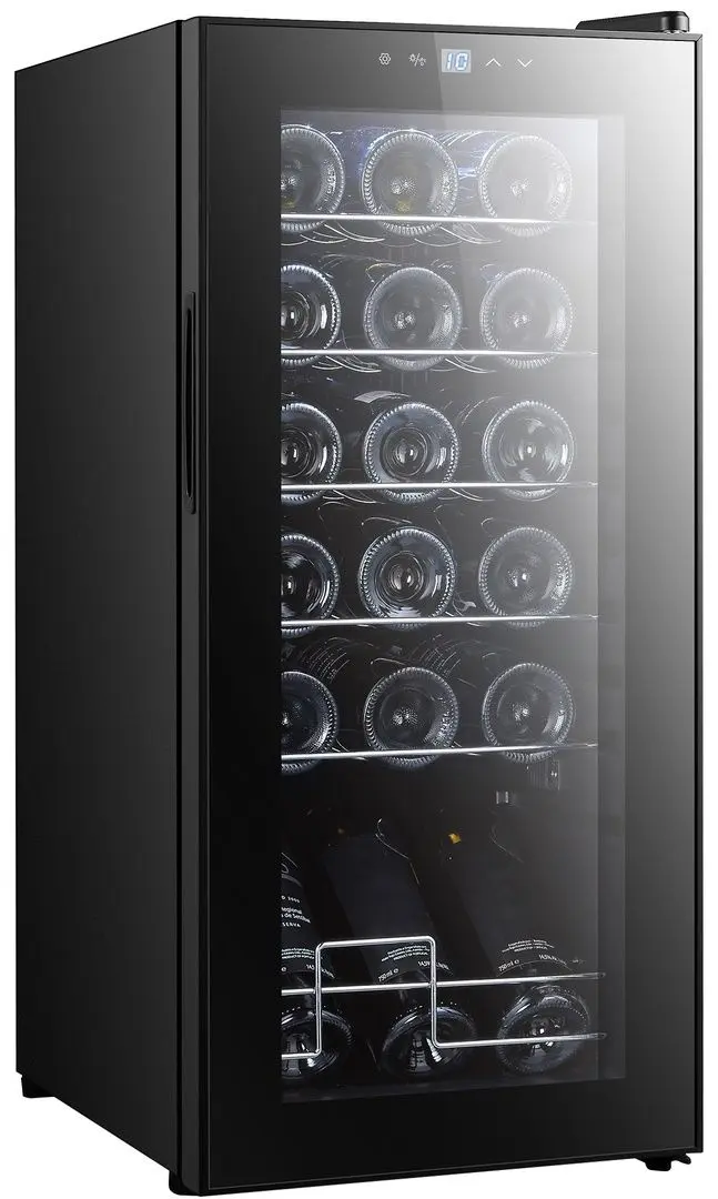 Vitrina de vinuri Homcom 800-196V90BK (Black)